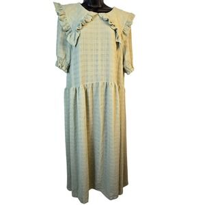 Monki Light Green Midi Dress